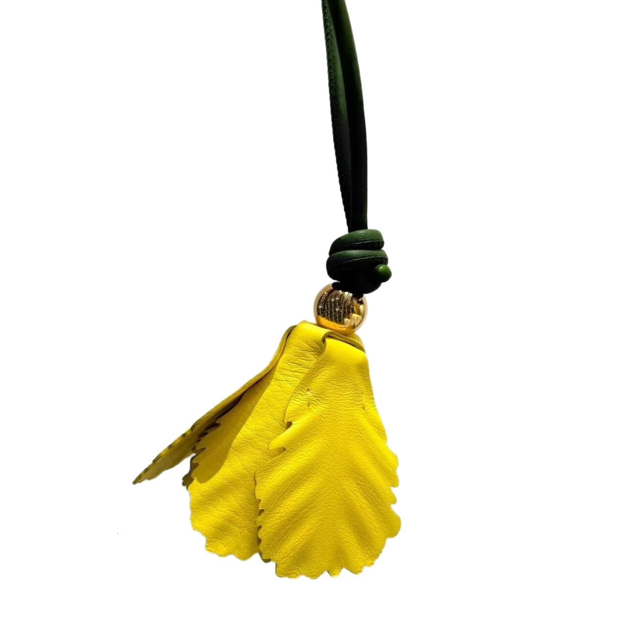 25 Summer Paula Series Bag Pendant Genuine Leather Fruit Tomato Beaded Decoration