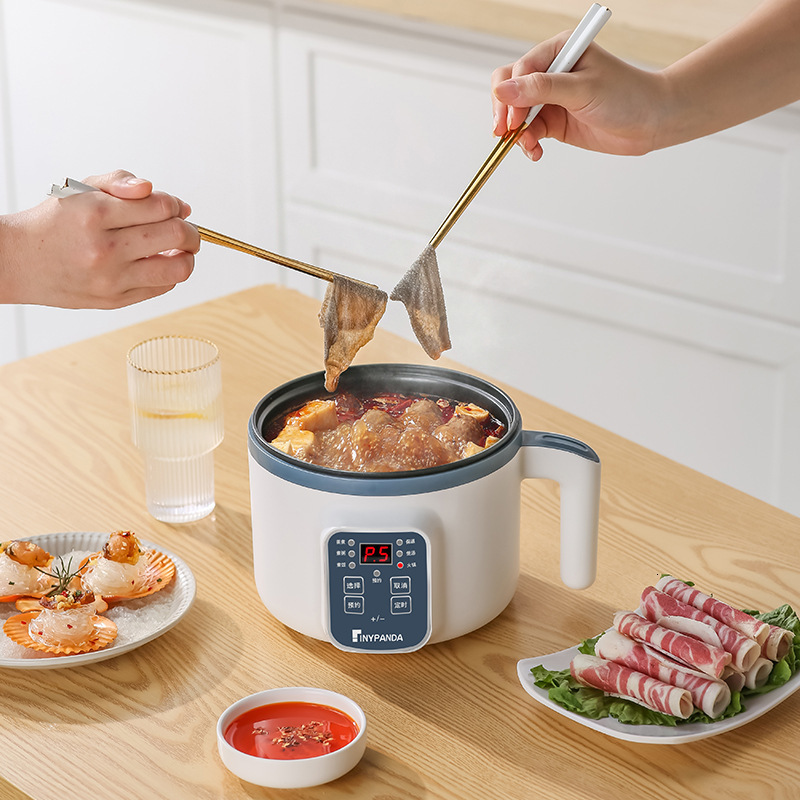 Other Cookware Mini Rice Cooker Household Pot Multifunctional with Steamer SingleDouble Layer NonStick Electric EU Plug 230901