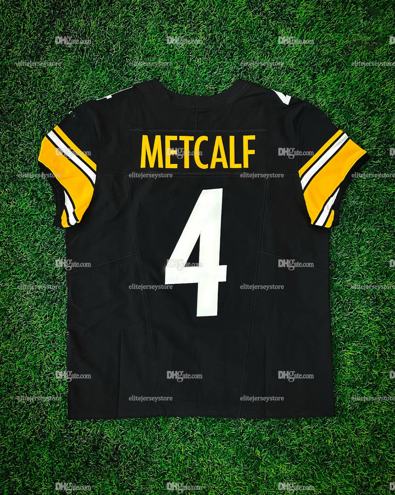 Personalized Custom Throwback Jersey Metcalf Watt Aaron Rodgers Jack Sawyer Will Howard DK Patrick Joey Porter Jr Polamalu Fitzpatrick Freiermuth