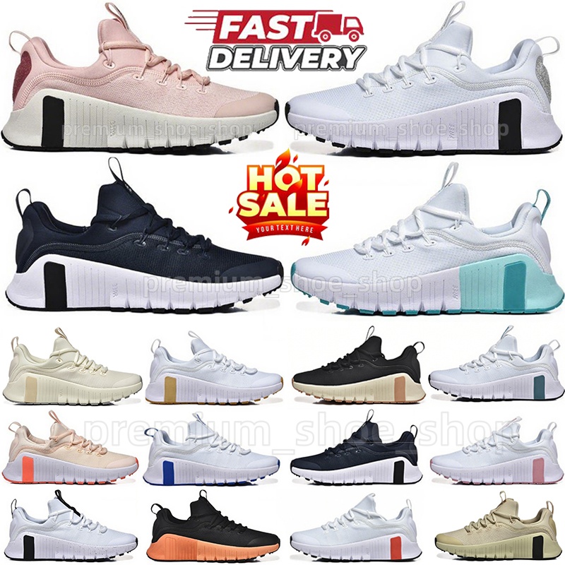 Designer Metcon 5 6 Marathon Running Shoes Womens Mens Trainers Black Pink Oxford Sail Monarch White Denim Turquoise Jogging Outdoor Sneakers Sports