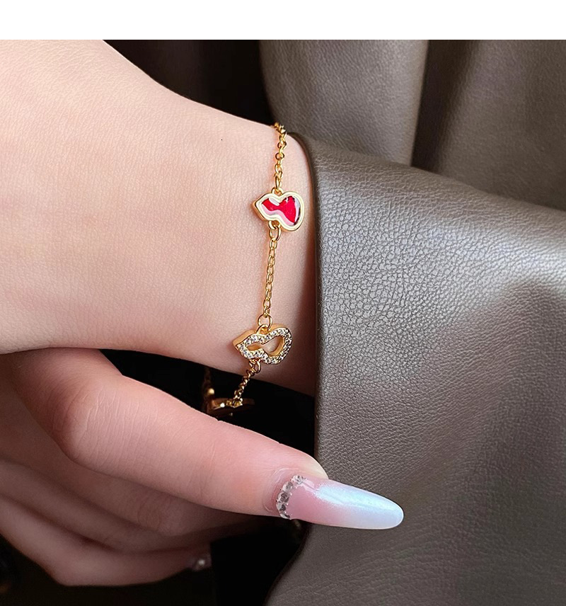 New Chinese Zircon Gourd Splicing National Style High-end Fashion Bracelet Internet Celebrity Niche Commuting Jewelry - view 9
