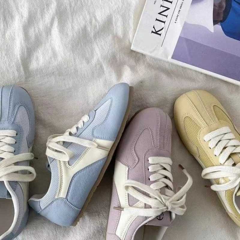 2025 Trend Summer Casual Sport Sneaker Women Flats Shoes Mesh Sandals Comfortable Breathable Soft Sole Running Womens Shoes Y250825