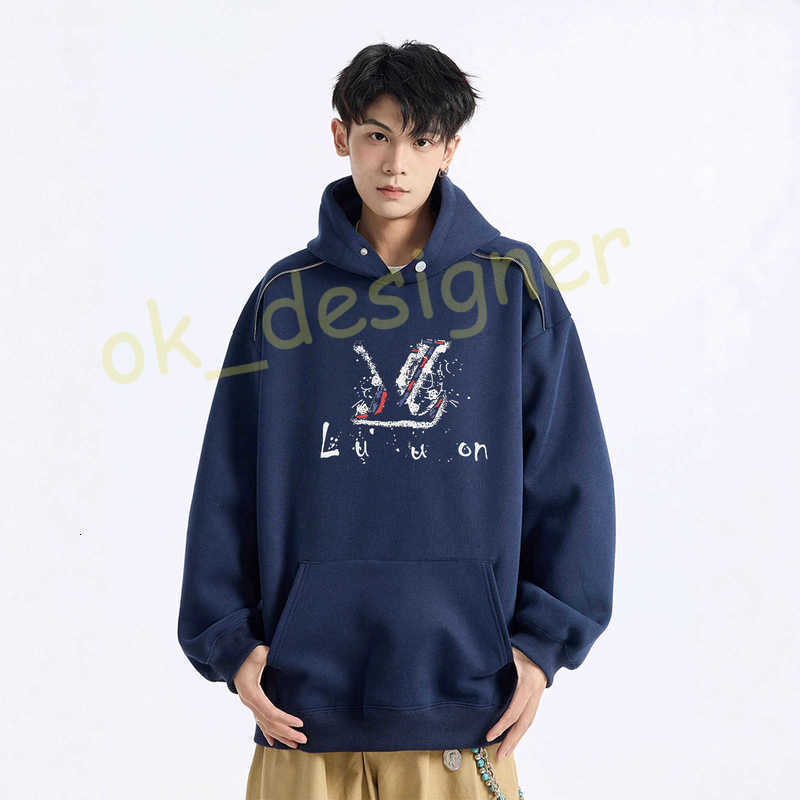 Designer Men's Hoodies & Sweatshirts Hooded Sweatshirt for Men Autumn Style Trendy Oversize Loose Versatile Casual Hoodie top shirt for men