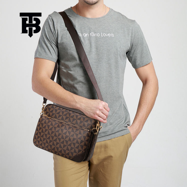 TB BHULAMTE Free Shipping Designer Women's Geometric Printed Handbag European And American Popular Single Shoulder Crossbody Bag Luxury Three In 