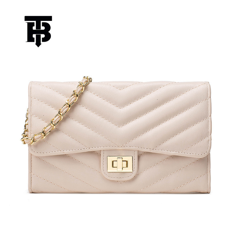 TB BHULAMTE Free Shipping Designer Luxury Striped Women's Shoulder Bag New High-end Minimalist Handbag Fashionable Chain Crossbody Bag Casual Mak
