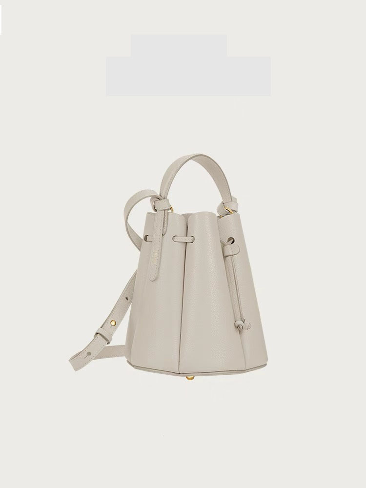 2025 New Polene Niche Design for Women Trendy Single Shoulder Fashion Crossbody Handbag Petal Bucket Bag 91b