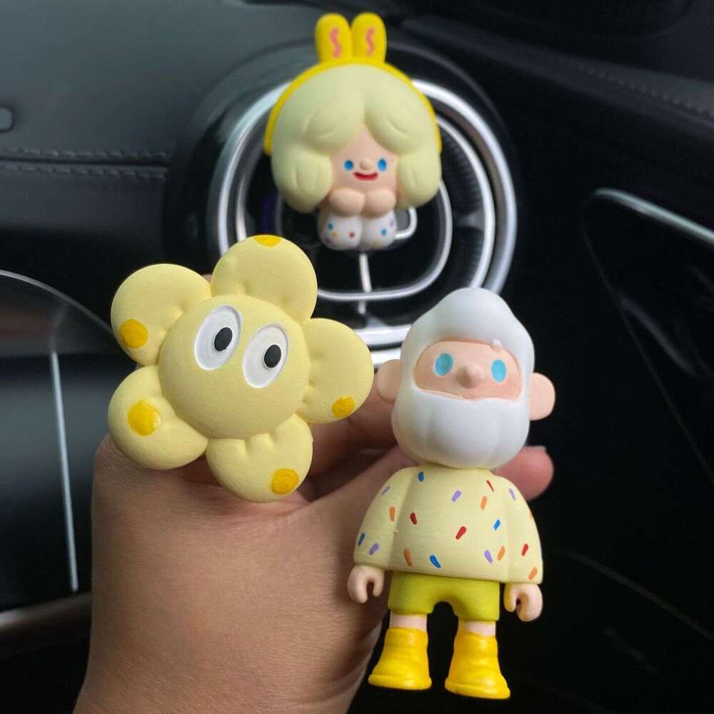 Aromatherapy Car-Mounted Aromatherapycar Perfume Fresh Internet Celebrity Boy Boyfriend Perfume Cute Air Vent Diffuser Stone Decoration Car Interior O