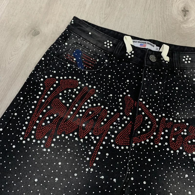 Stock High Quality VALLEY Jean Shorts Summer Streetwear Men Women Fashion Drill Vale Denim Short Pants One Day Shipped Out 250825