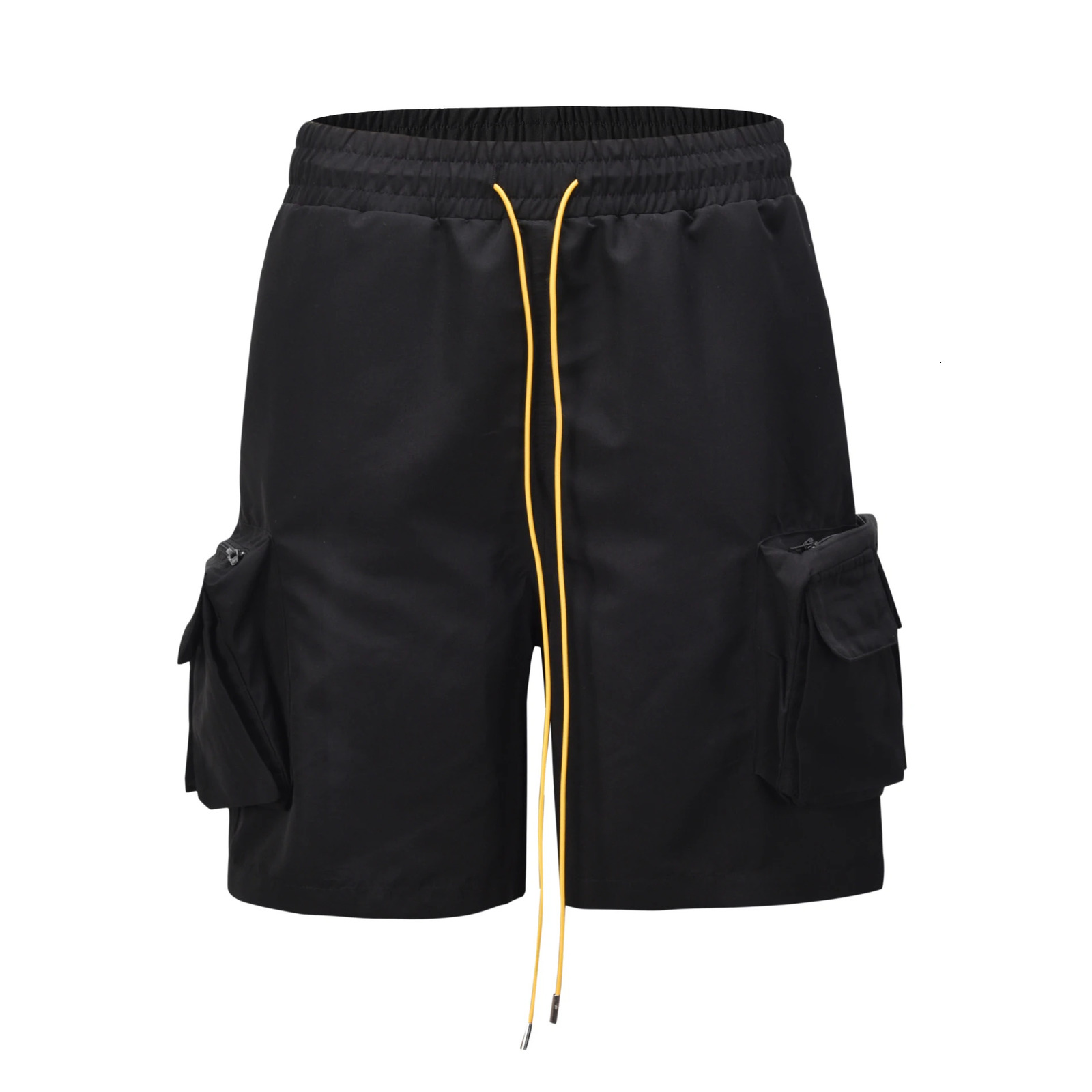 Original Mens Camouflage Cargo Jeans Shorts Summer Distressed Tassel Camo Denim Shorts Streetwear Y2k Vintage Clothes 250825