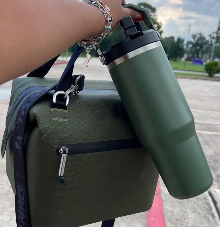 Ship From US All Day Julienne Mini Soft Cooler Lunch Bag Box Recycled Polyester Love Shack Fancy 10 Can Cooler 12 Hour Cooling Travel Bag Christmas Gi