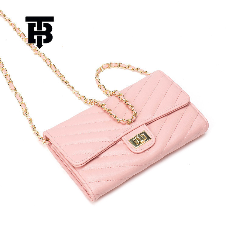 TB BHULAMTE Free Shipping Designer Luxury Striped Women's Shoulder Bag New High-end Minimalist Handbag Fashionable Chain Crossbody Bag Casual Mak