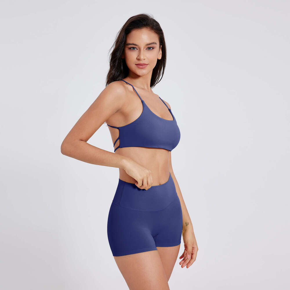 European Style Outdoor Running Quick-Dry Fitness Sports Bra Designer Women with Chest Pads Naked Feel Yoga Vest 60 a1