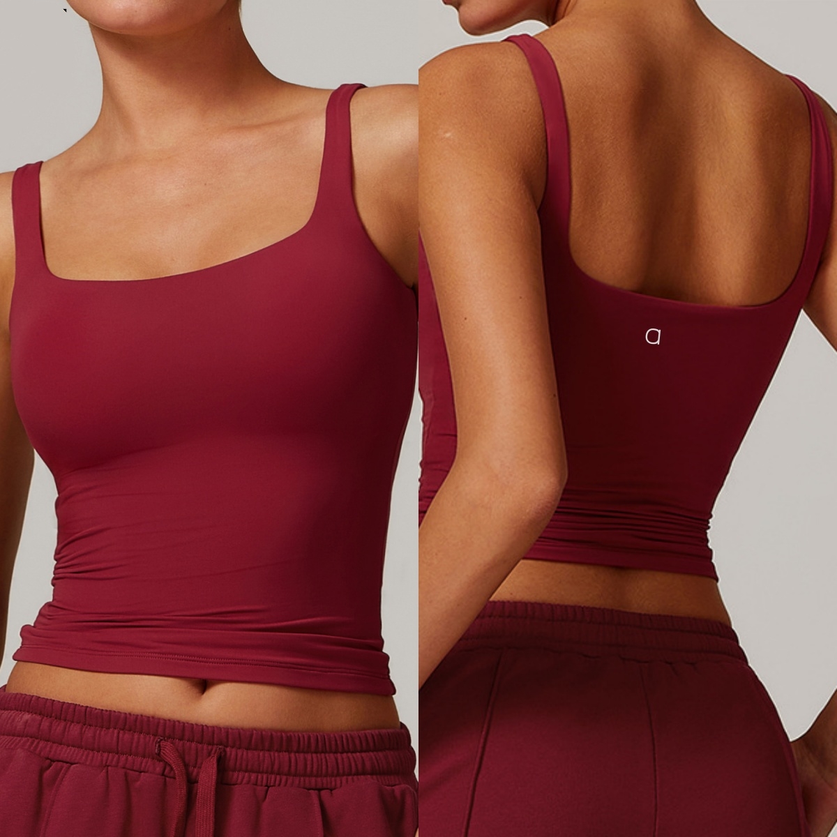 A717 Unisex Quick Drying Yoga Top - Perfect Fit Active Wear for Running & Gym Workouts Breathable Sports Underwear with Moisture Wicking Technology