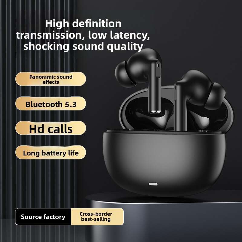 New M72S Private Model TWS Bluetooth Earbuds Ultra-Long Battery Life Four-Mark ENC HD Call Noise Cancelling Sports Wireless