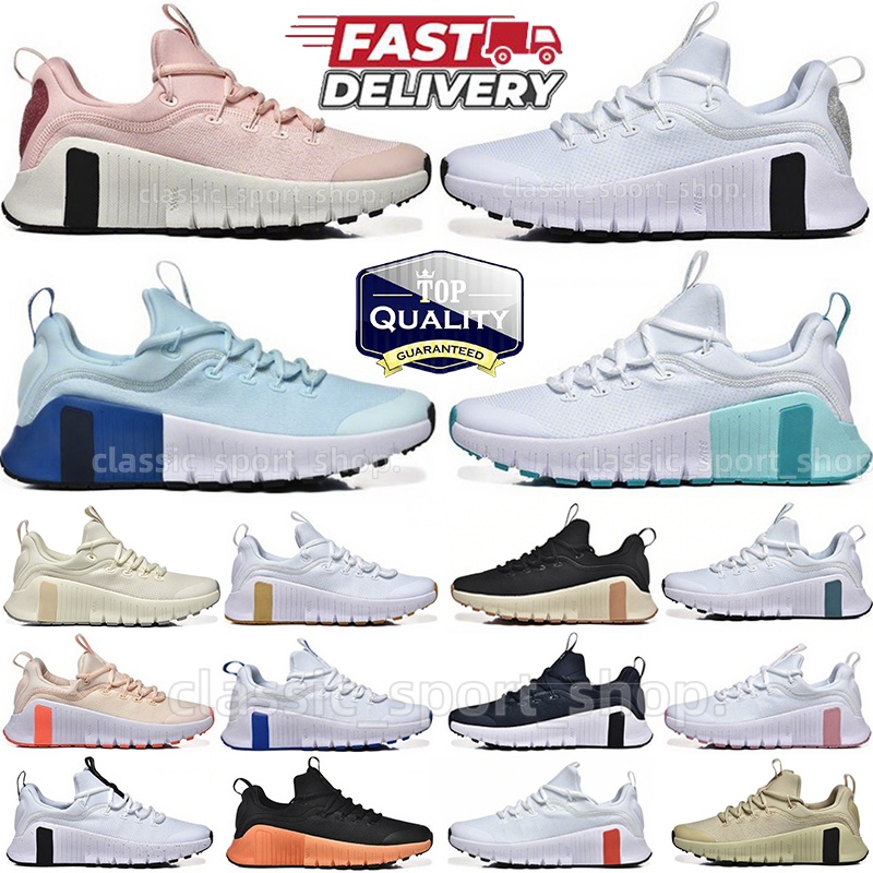 2025 Metcons 6 Men Women Running Shoes Free 6s Designer Trainers Barely Volt Aster Pink Denim Turquoise Pale Ivory Outdoor Womens Sneakers Size 36-45