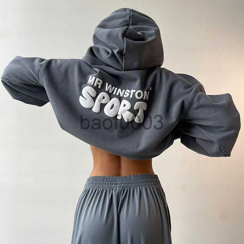 designer hoodie Y2K Mens mr winston sweatshirts pullover hooded Letter print designer for man woman luxury hip hop fashion Oversize Haruku Sweatshirt Mens Hoodies J