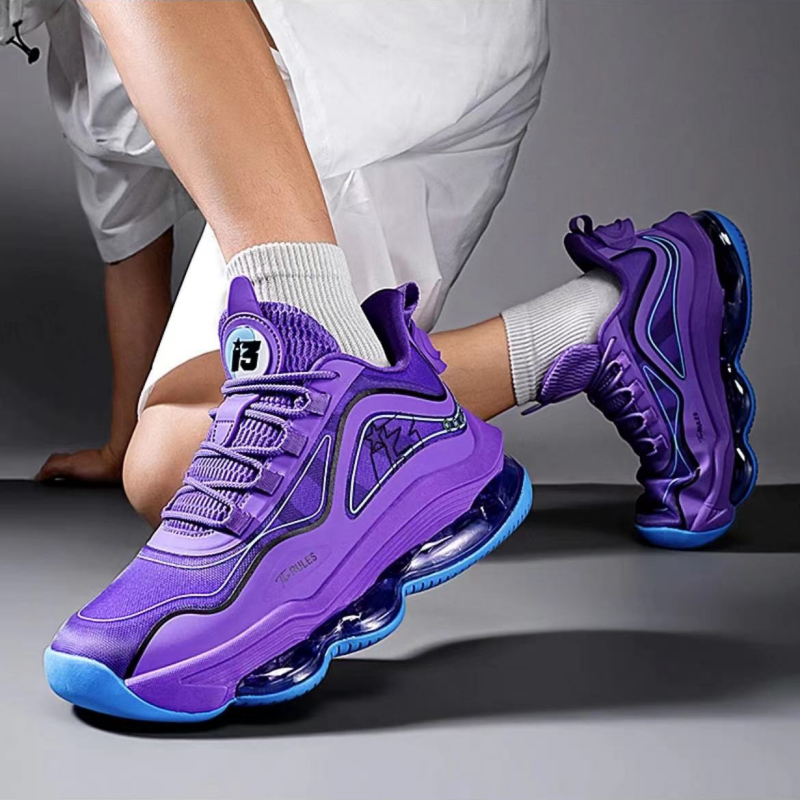 IVERSON designer shoes free shipping outdoor sport sneakers Mens basketball shoes teenagers trend anti slip running shoes size 39-45