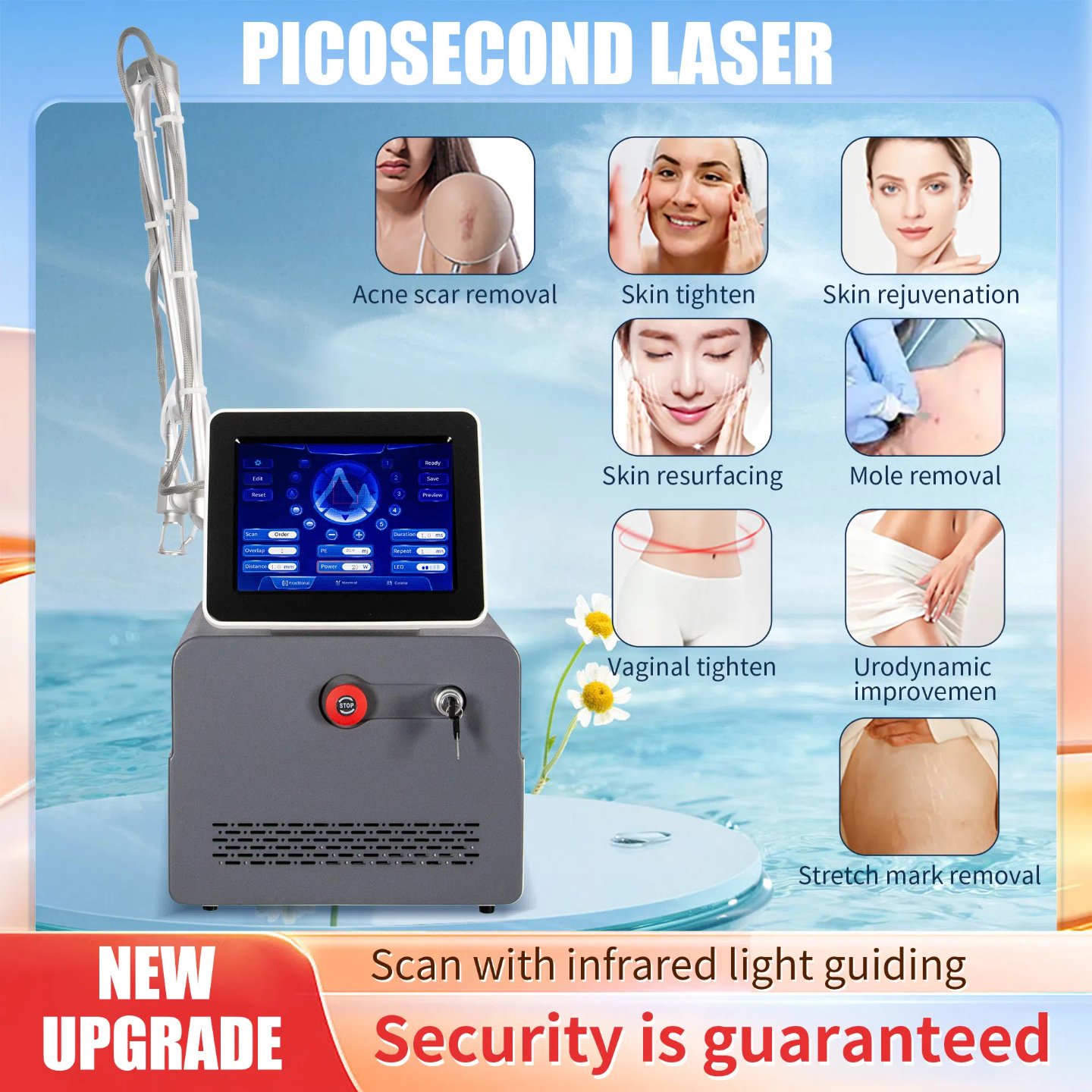 Hot CO2 Laser Machine for Skin Carbon Peel Professional Fractional Laser Machine Vaginal Rejuvenation Beauty CE/ROHS Salon Machine