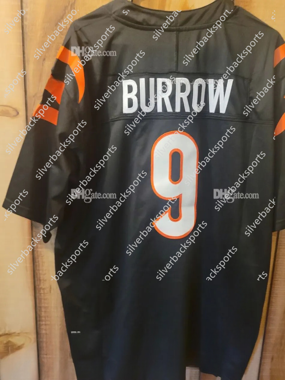 9 Joe Burrow 1 Ja'Marr Chase 5 Tee Higgins 30 Chase Brown Andrei losivas Sam Hubbard Personalized Football Jerseys Custom Any Number Name