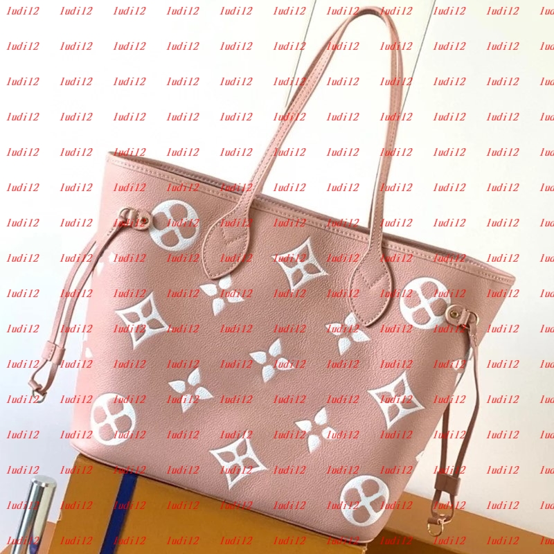 2025 Real cowhide Nneverfull Luxury shopping bag Womens crossbody shoulder bag designer handbag Tote mirror quality leather bag underarm Bag embossing wallet 10a