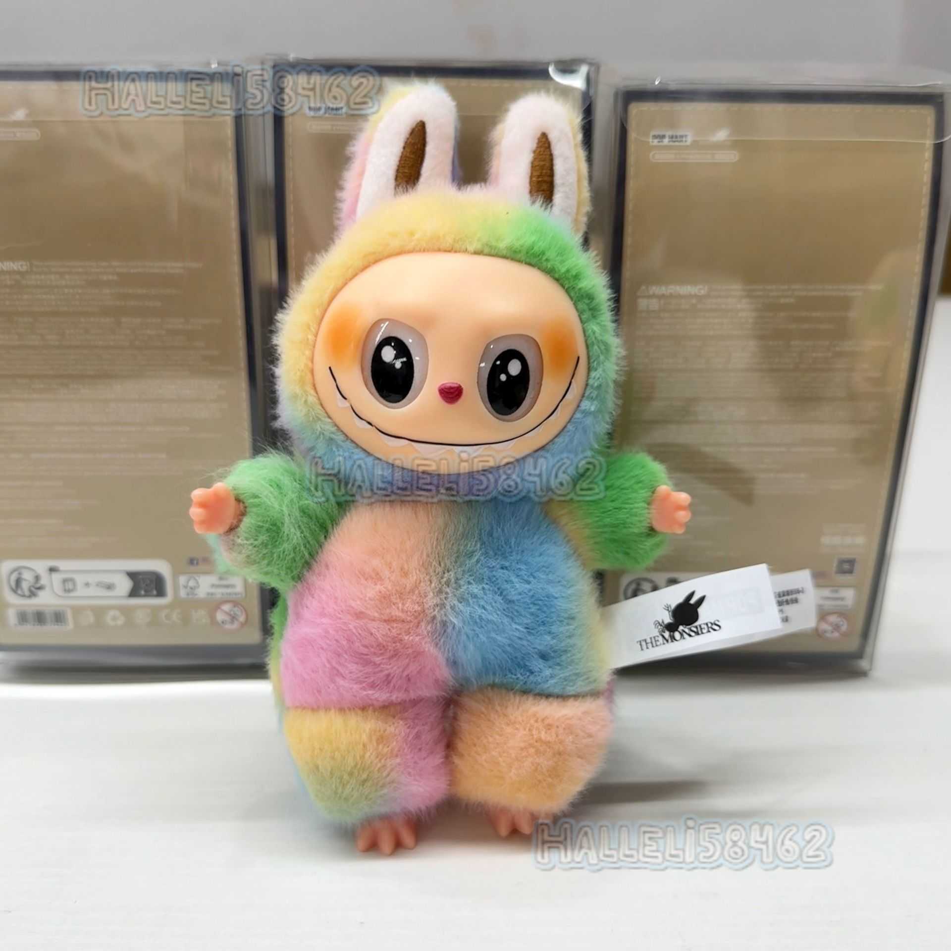 Trendy Personalized Custom Doll Plush Labubu Pendant Doll Plush Toy Keychain Surprise Blind Box 3 H250825 XMMF