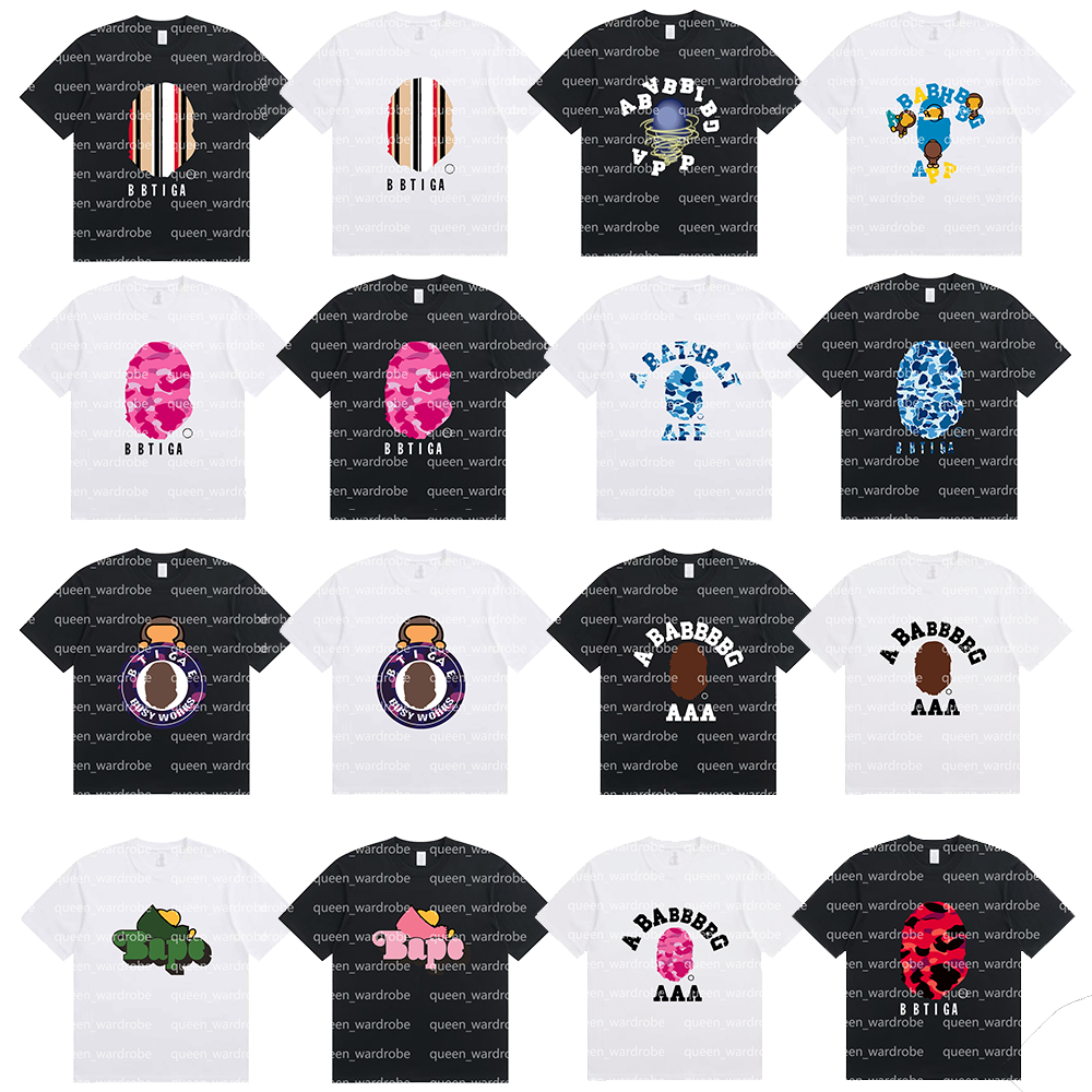 mens designer t shirt men shirts for men designer luxury clothes for men breathable short sleeve crew neck 100% Cotton print casual mens tops t-shirts designer shirts