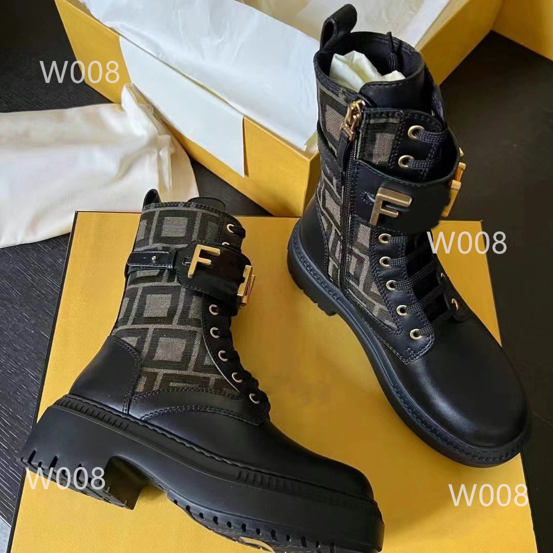Italy Ankle Boots Women luxury shoes Womens Boots Winter Round Toe Lace-up Short Boots Womens Designer Knight Boots Women winter Shoes
