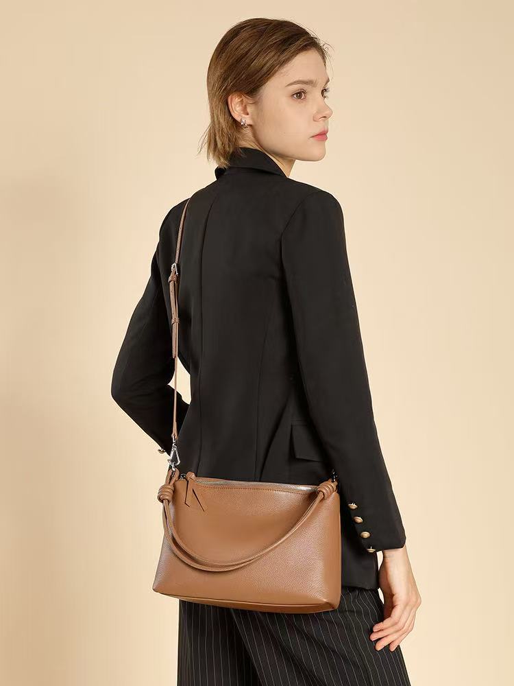 Fashion Drawstring Handbags Womens Crossbody Large Capacity Tote Bag Shopper Waterproof Solid Shoulder Bags for Women 240924