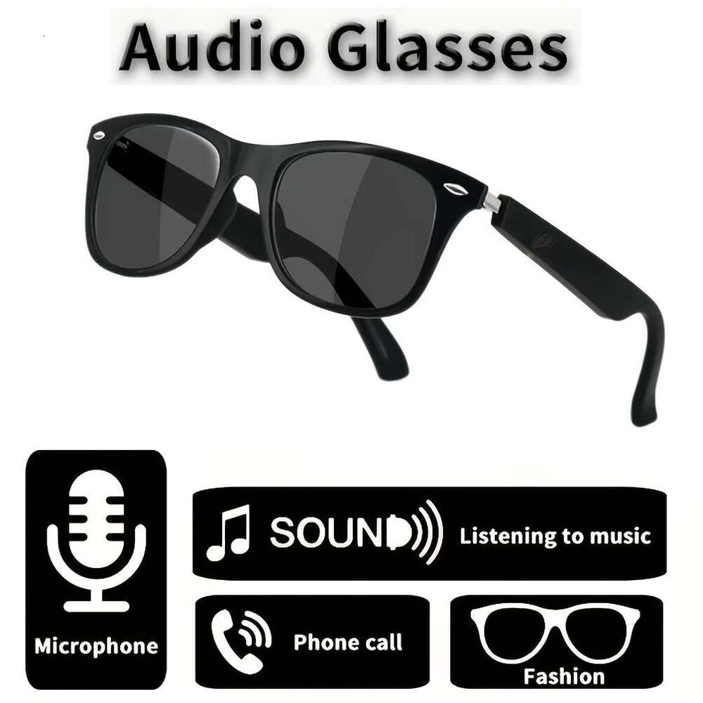 Fahion Bluetooth Sunlasses Is New Multi-functional Audio Glasses Men Women, Built-in Microphone Speaker, Music Playback Hands-Free Calling, And High Quality