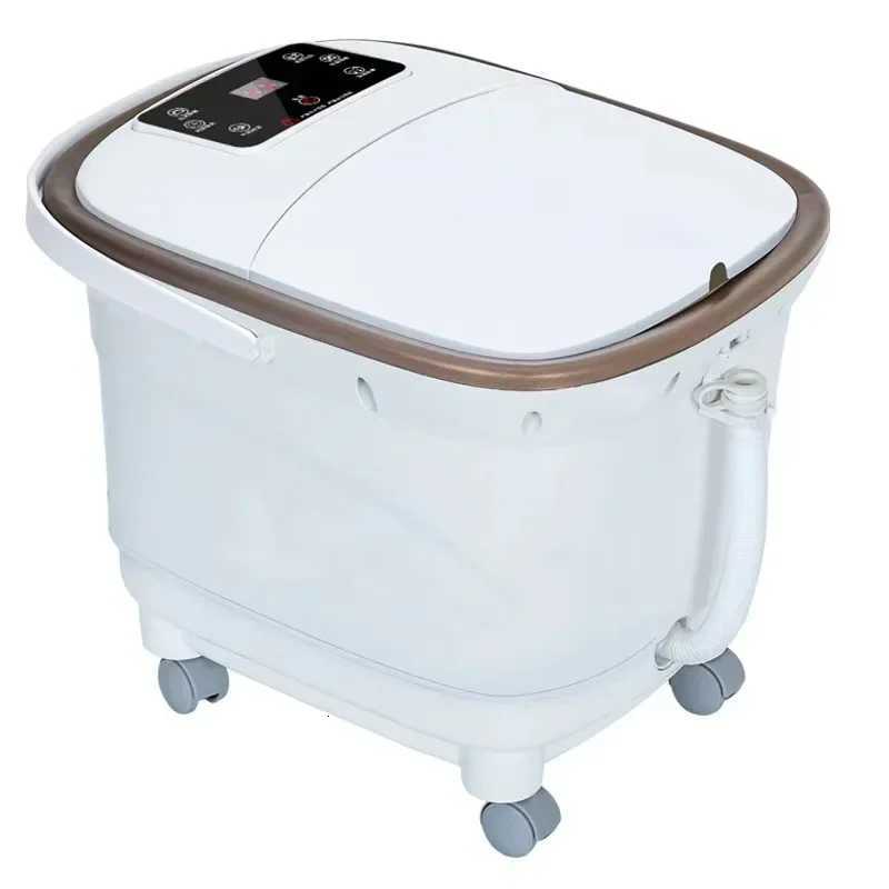 Foot Bath Automatic Massage Electric Foot Bath Bucket Heating Constant Temperature Household Foot Massage Massager W250826