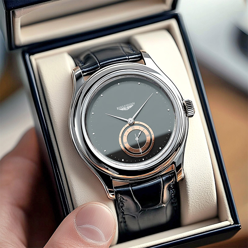 The choice of urban elites, BINLIHUAN classic and simple men's watch interprets extraordinary taste waterproof watch