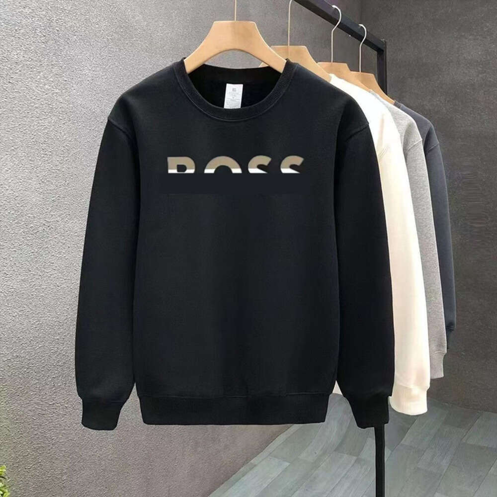 Bosse Hoodie Unisex Designer BOS Letter Long Sleeved Men's And Women's Hoodies Printed By Designer High Street Luxury Sweatpants D0c