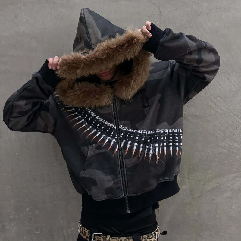 Harajuku UK Hoodie Fluffy Sportswear Sweatshirt Super Big Brother Special Style Sweatshirt Y2K Top Couple Street Clothing Hoodie 250826