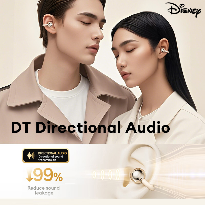 Disney True Wireless Bluetooth Earphones Q87 Bone Conduction Concept Headphones Gaming Low-Latency Earbuds Directional Sound Transmission