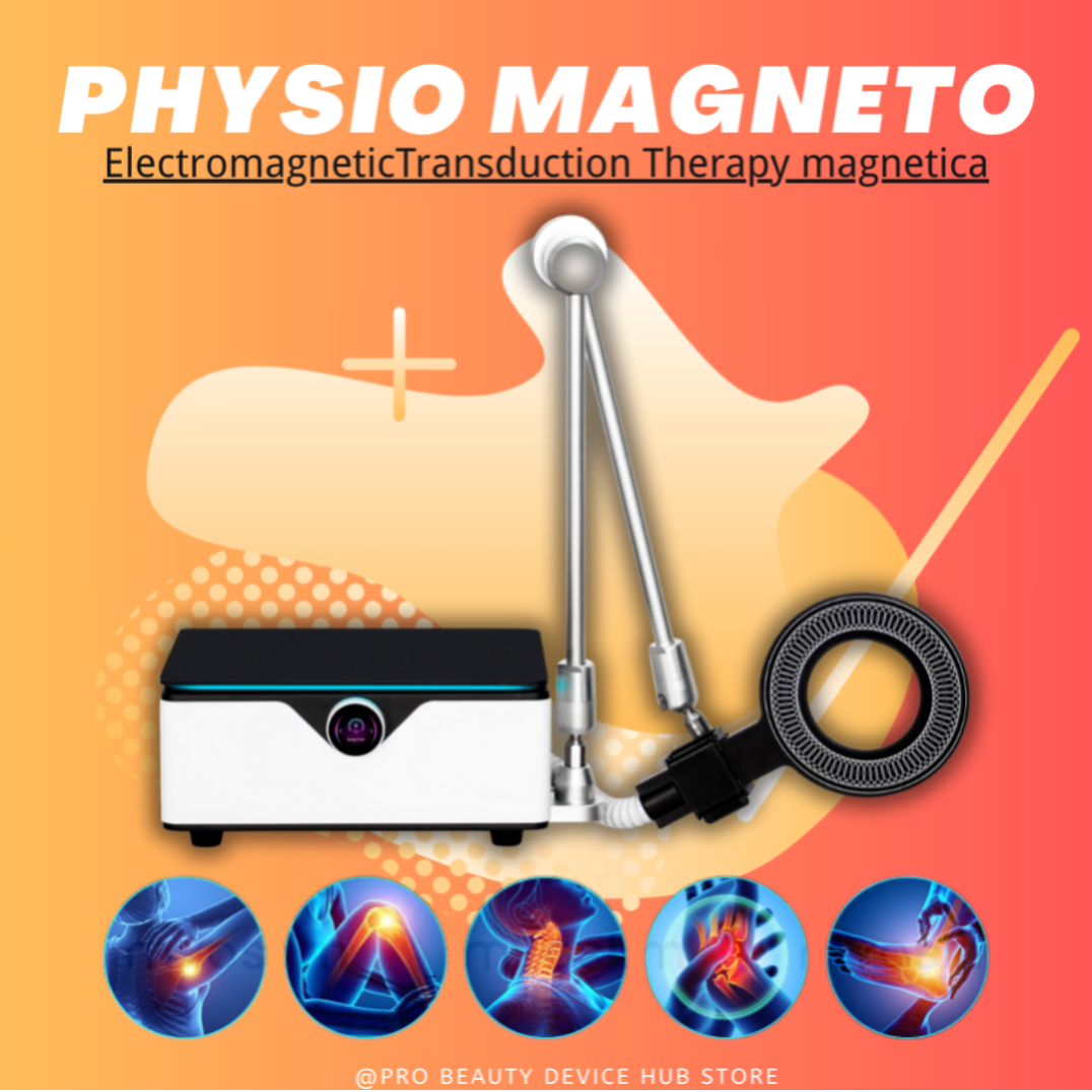 CE Certified Portable Physiotherapy Equipment PEMF Magneto Therapy Machine for Pain Relief Muscle Recovery and Joint Therapy