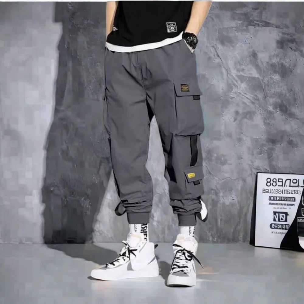 Workwear pants for men trendy mens clothing for spring and summer trendy brand workwear pants for casual and loose mens sportswear W250826