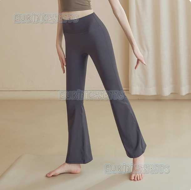 New Yoga Pants High Waist Hip Lift High Elastic Tight Flared Pants Sports Pants Slimming Fitness Pants Embarrassing Lines H250825