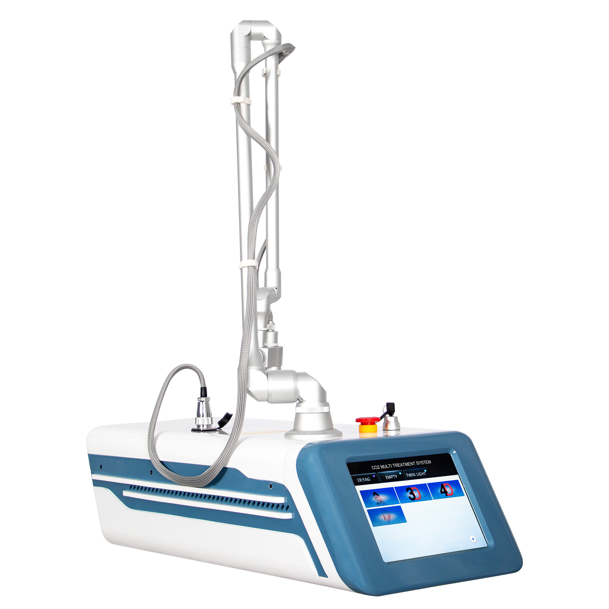 Fractional Laser Machine Professional Portable Co2 Bison Device 4d Fotona Skin Gestational Mark Treatment Device Salon