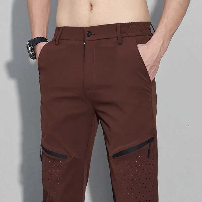 Hot Sale Korean Version Summer New Loose Sports Trousers Men Casual Thin Straight Leg Pants Male Fashion Outdoor Quick Dry Pants W250826