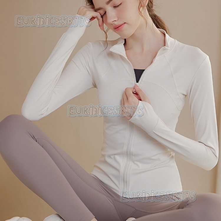 Highend Yoga Jacket for Women Quickdry Running Longsleeve Sports Top Slimming Pilates Fitness Clothing for Autumn H250825