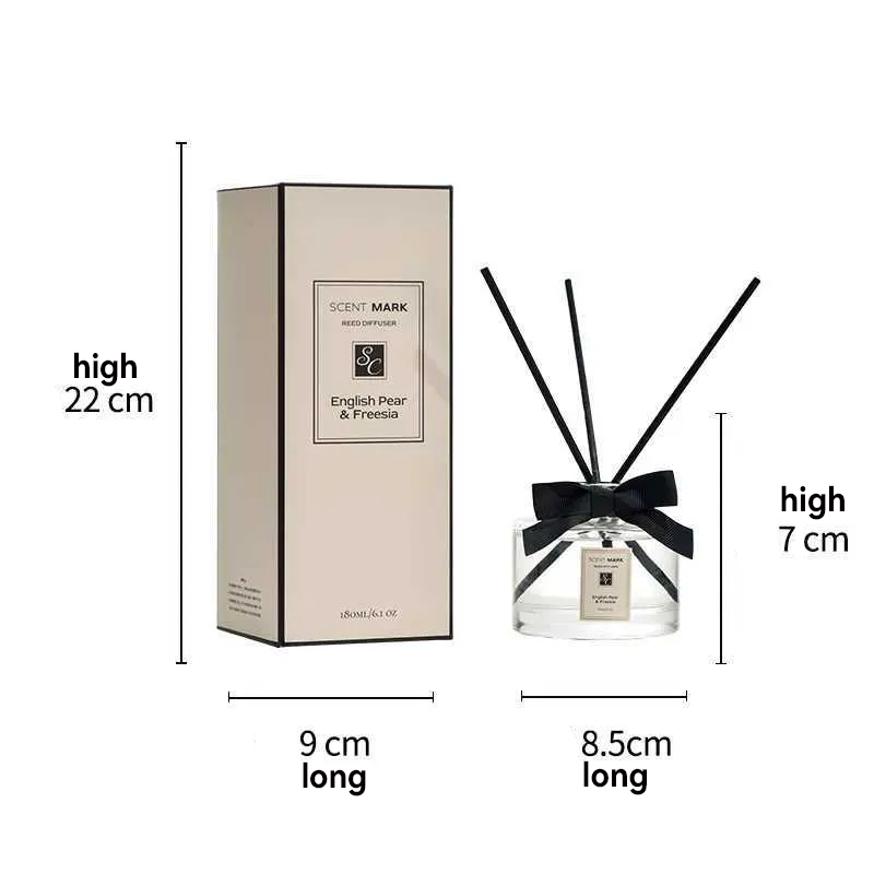 Essential Oils Latan Fragrance: Natural Deodorizing Gift Set with Dual-Diffusion Capability | Home Decoration Collection Item #X250203 ddmythur