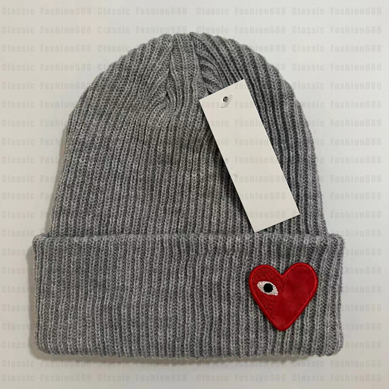 fashion beanie casquette designer beanie Winter knitted beanie designer cap bonnet dressy autumn hats for men women cappelli travel skiing red heart Knitted hat