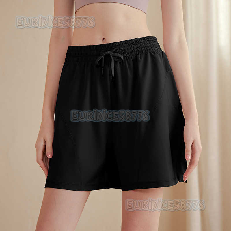 Loose Quickdry Sports Shorts for Women 2025 New Summer Fitness Shorts Midlength Running Yoga Shorts Fivepoint Shorts H250825