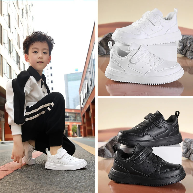 Childrens Sneakers Kids Fashion White Sports Casual Shoes Boys Girls Non Slip Tennis Outdoor Comfortable Walking Footwear250825ww XJ260303