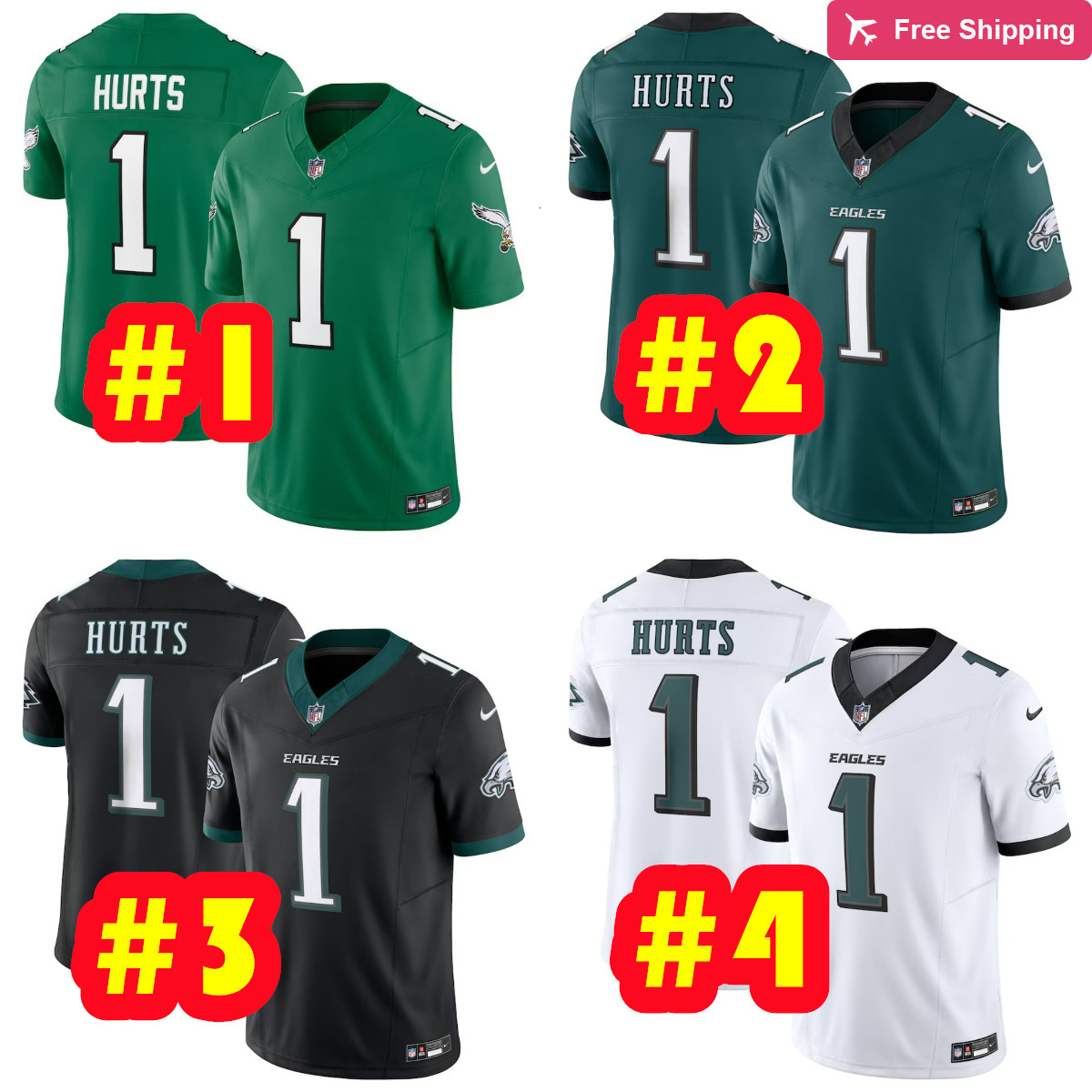 2025 NEW Ain Kamara Saquon Barkley Chris Olave Football Jersey Jalen Hurts Cameron Nice Cooper DeJean T.J. Watt Aaron Rodgers Josh Allen Mens Womens Jerseys