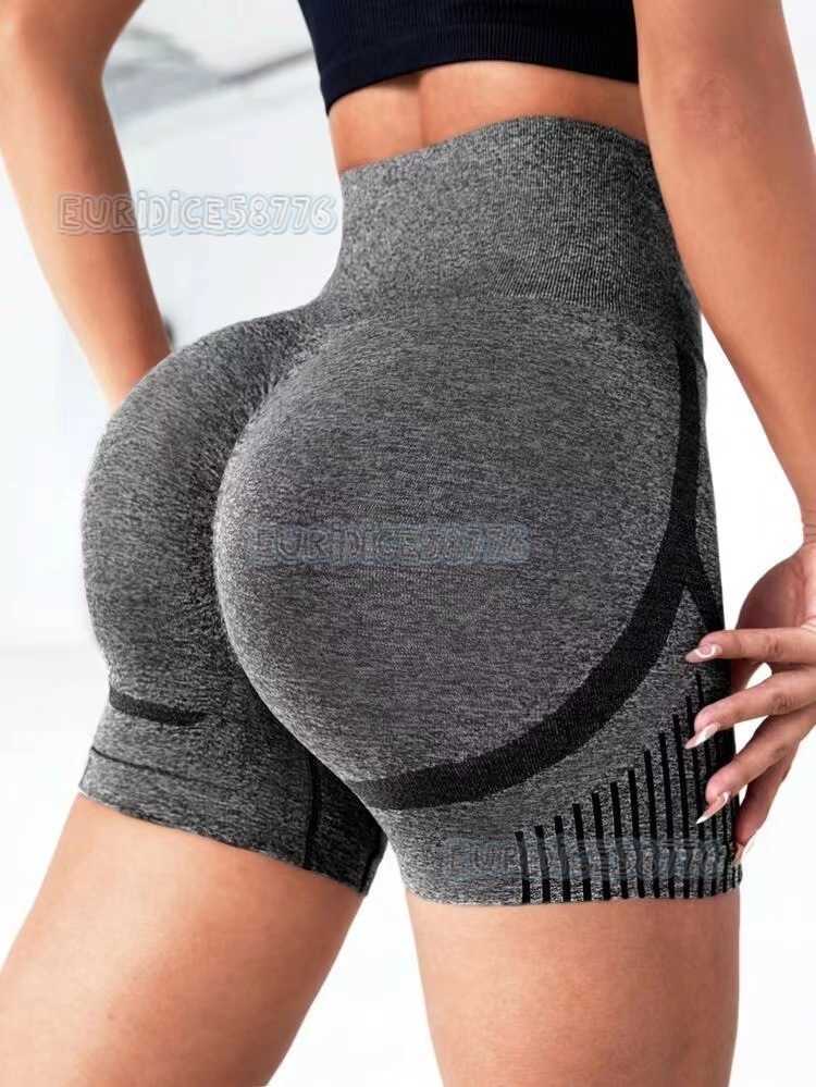 New Yoga Shorts High Waist Hip Lift Yoga Pants Running Fitness Pants Yoga Wear Sportswear Threepoint Pants H250825