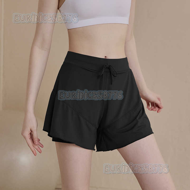 Plus Size Sports Shorts for Women Antiexposure Quickdry Highwaisted Professional Running Training Yoga Shorts for Summer H250825