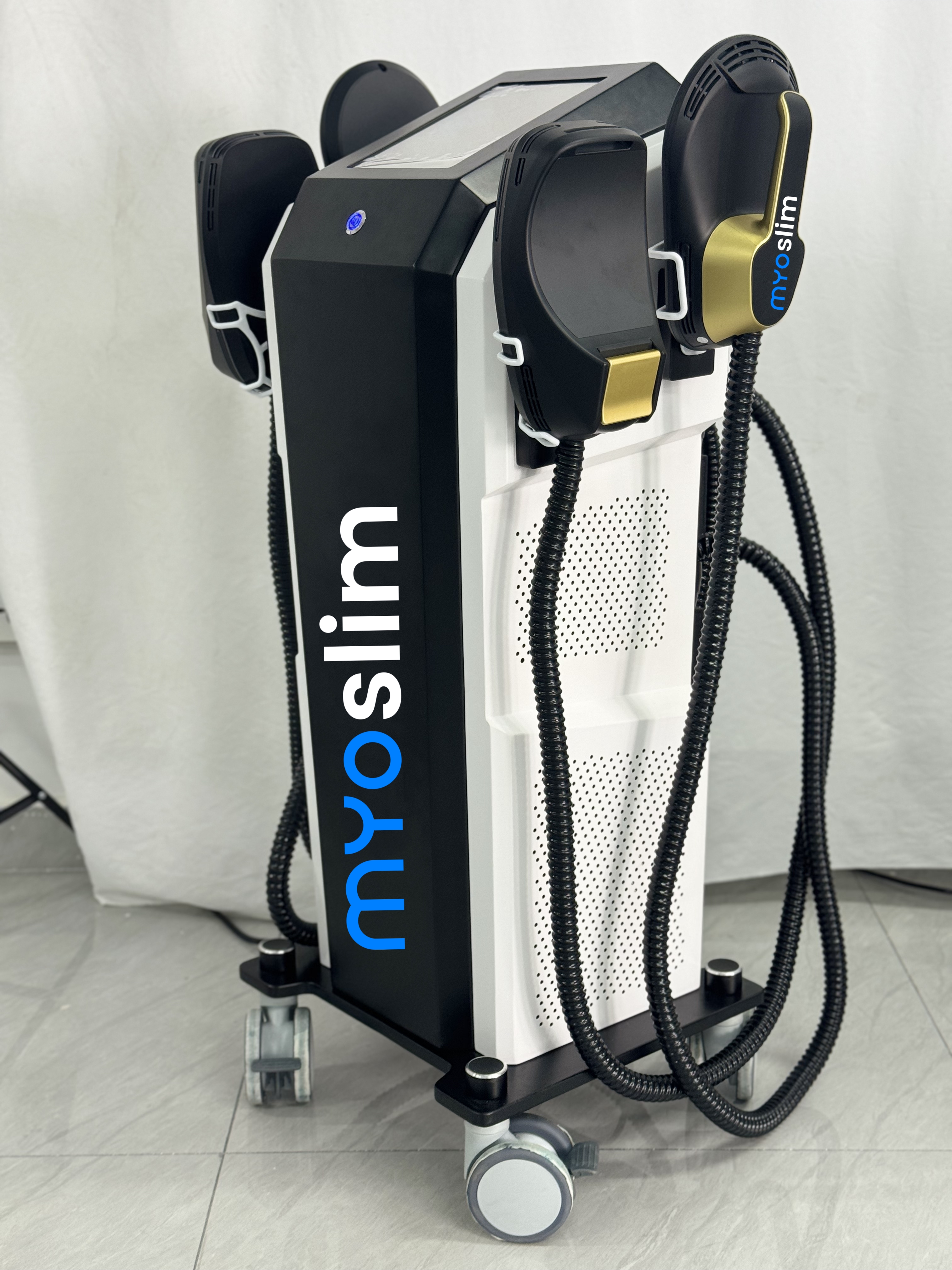 Electromagnetic Slimming Machine EMS Myoslim Professional Aesthetic Body Treatment For Fat Reduction Burn Fat Improve Shape Build Muscle Tone Buttocks
