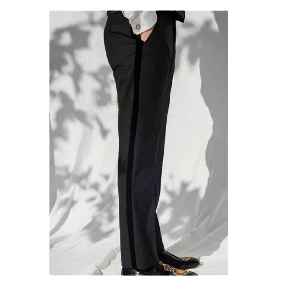6XL New Mens Suit Pants High Quality Spring Autumn Straight Business Dress Trousers Formal Classic Black Trousers Pants W250826