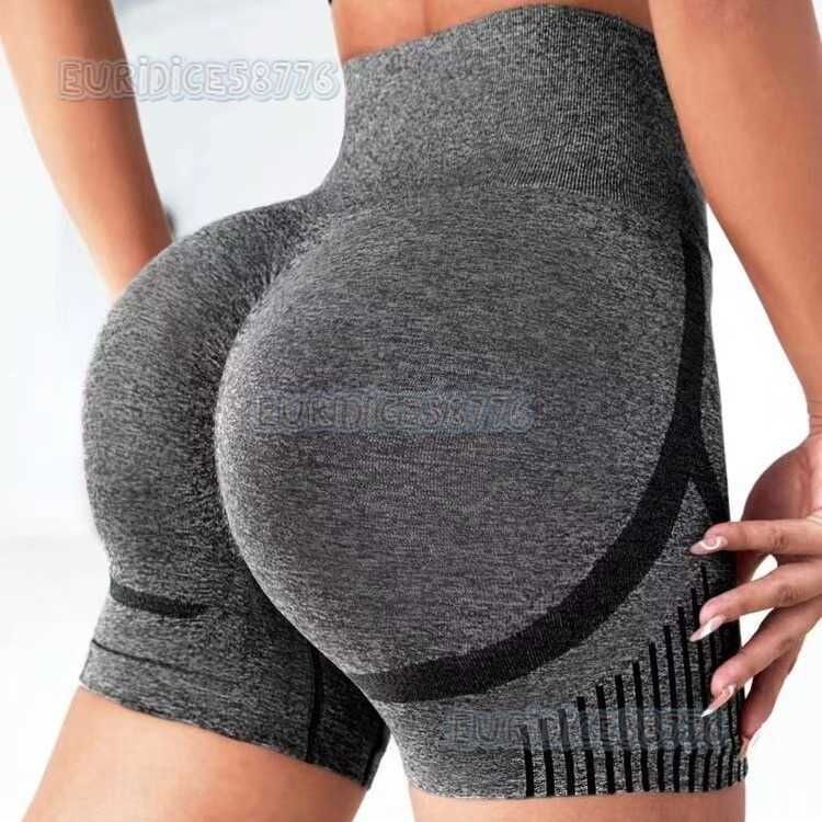 New Yoga Shorts High Waist Hip Lift Yoga Pants Running Fitness Pants Yoga Wear Sportswear Threepoint Pants H250825